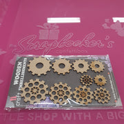 ICRAFT WOODEN EMBELLISHMENT WE365